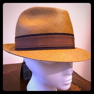 Goorin Bros Straw Fedora Hat